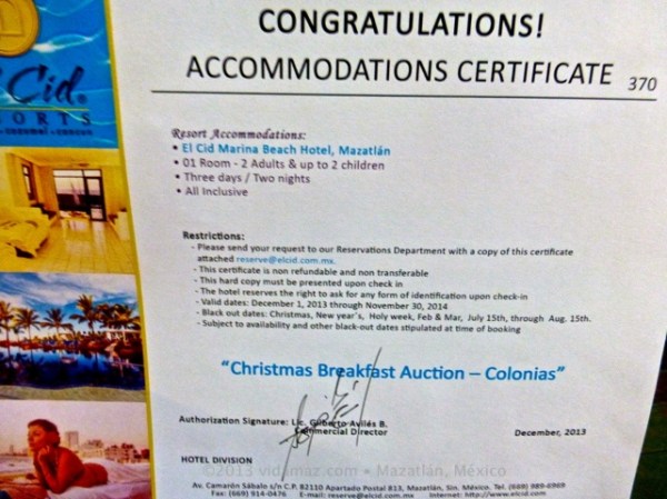 All inclusive two days/three nights for two adults and up to two children at the luxurious Marina El Cid.