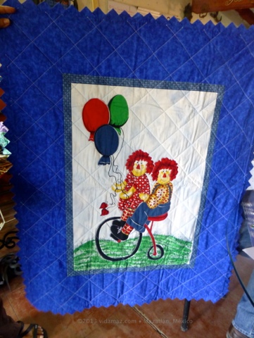 Two beautiful handmade baby quilts