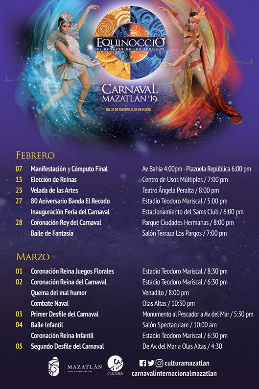 Carnaval Calendar